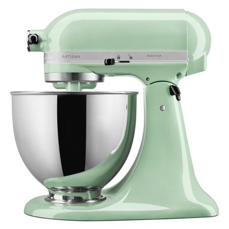 "KitchenAid 5KSM125EPT Stand Mixer - Powerful 300W Green Kitchen Essential for Perfect Baking"